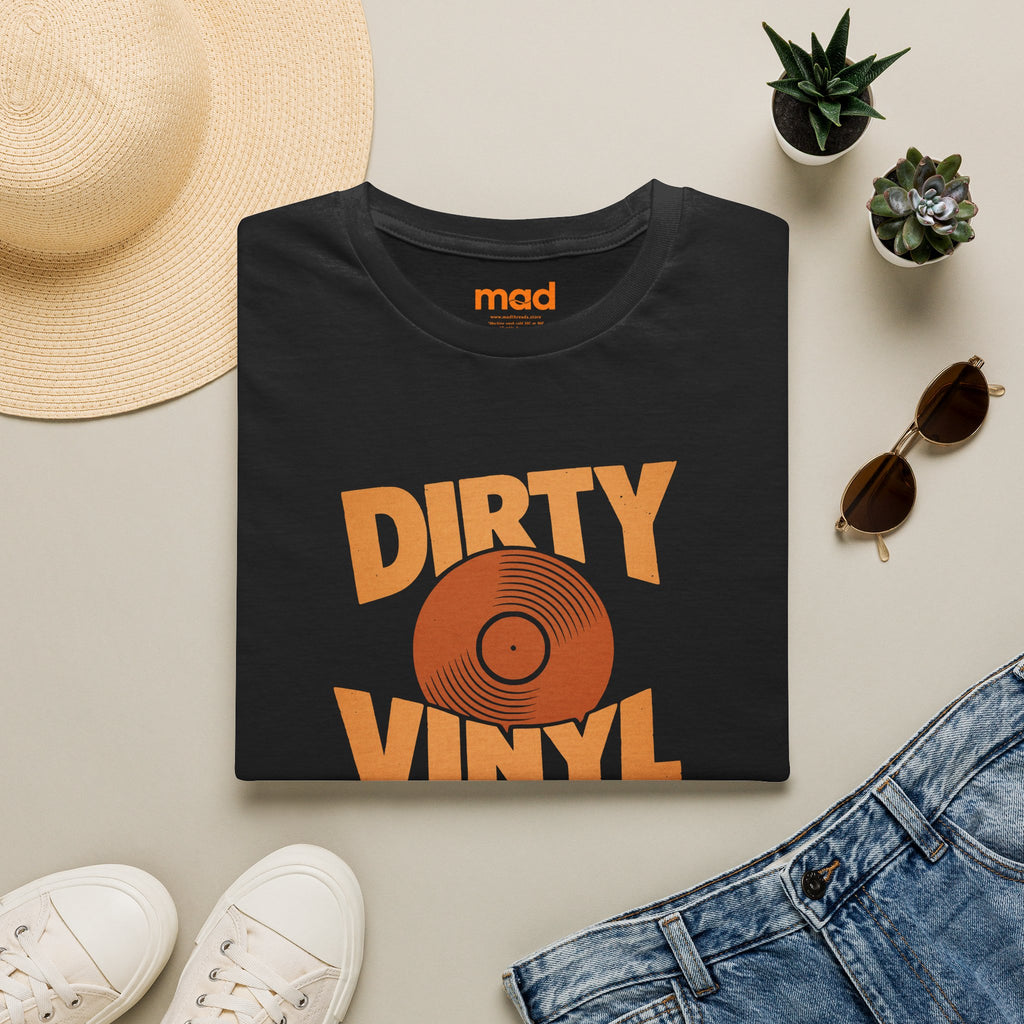 'Dirty Vinyl Pusher' - Vinyl Version - Unisex Tee