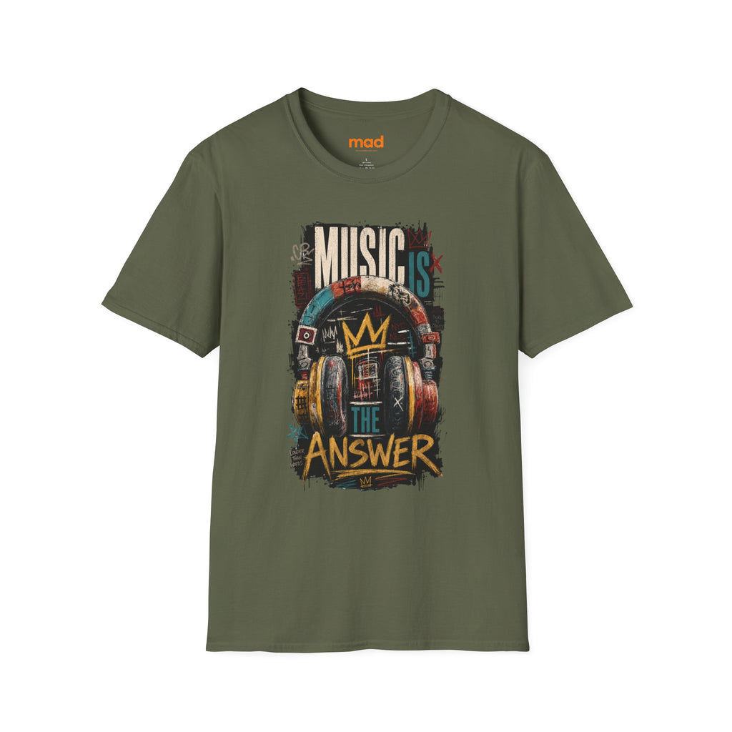'Music is' - Unisex Tee