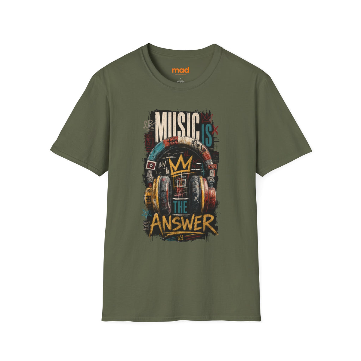 'Music is' - Unisex Tee