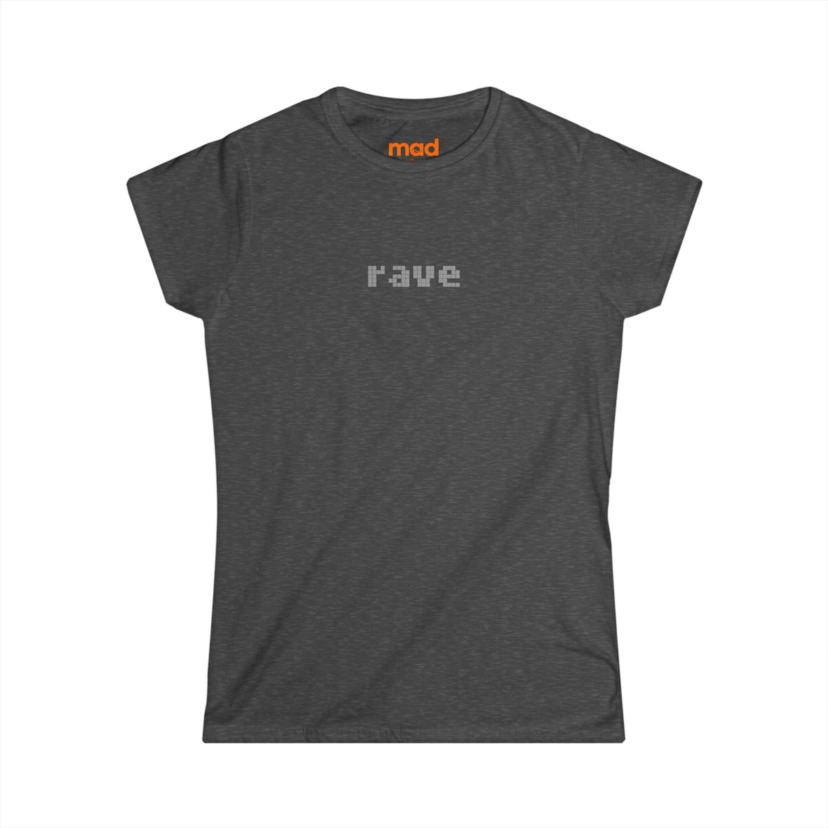'rave' - Girls Fitted Tee