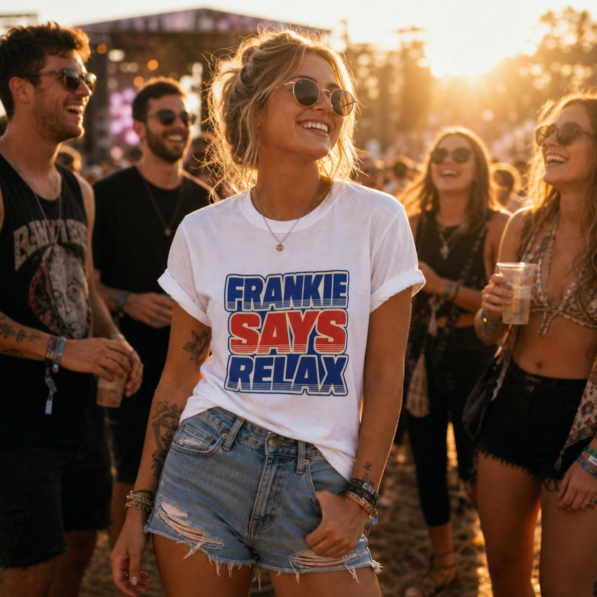 'Frankie Says Relax' Alternative - Unisex Tee