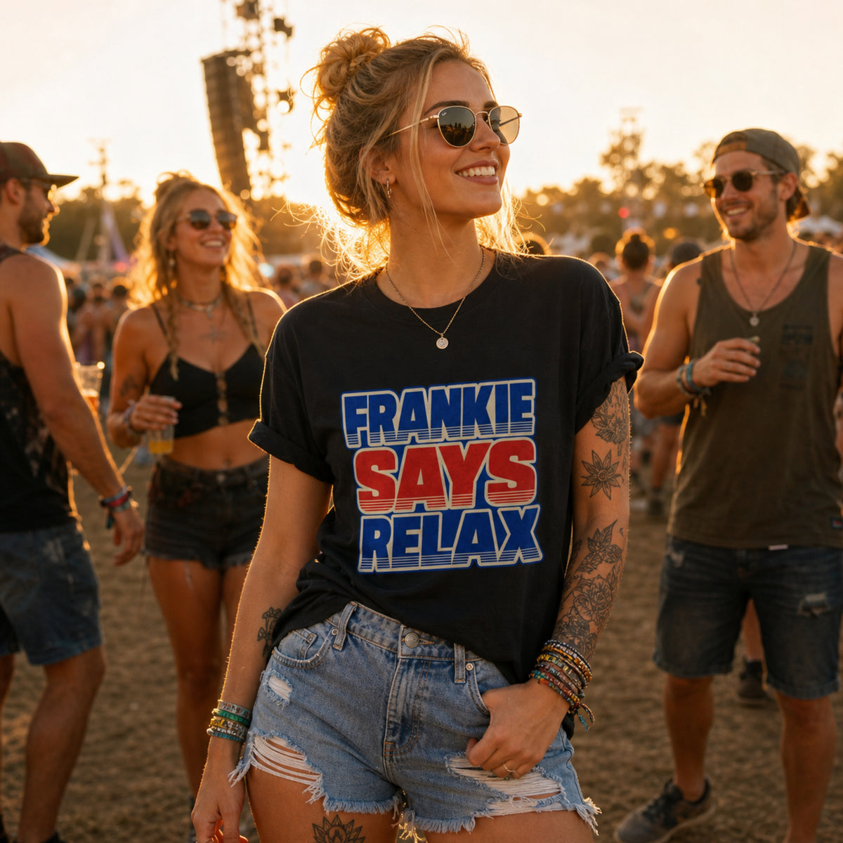 'Frankie Says Relax' Alternative - Unisex Tee