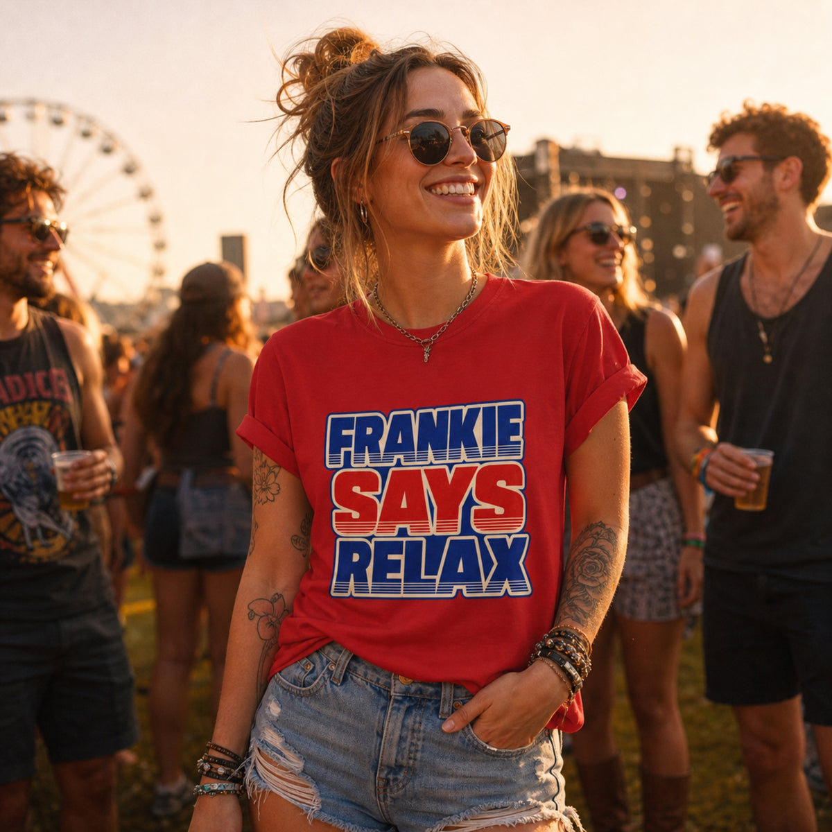 'Frankie Says Relax' Alternative - Unisex Tee