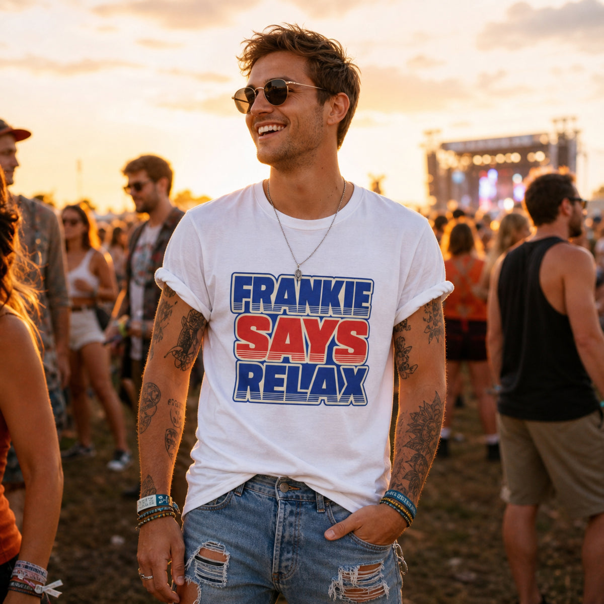 'Frankie Says Relax' Alternative - Unisex Tee