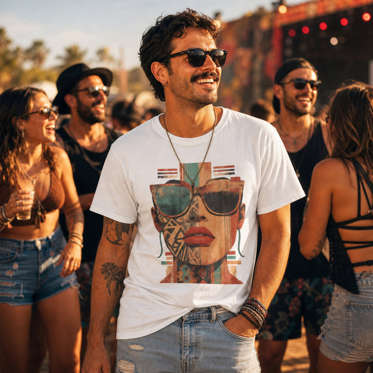 'Face off' - Unisex Tee