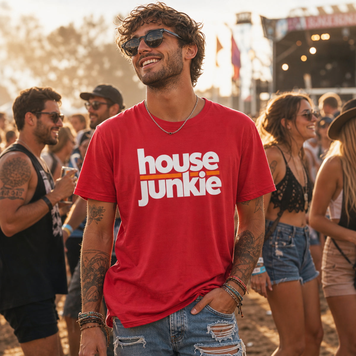 'House Junkie' - Unisex Tee