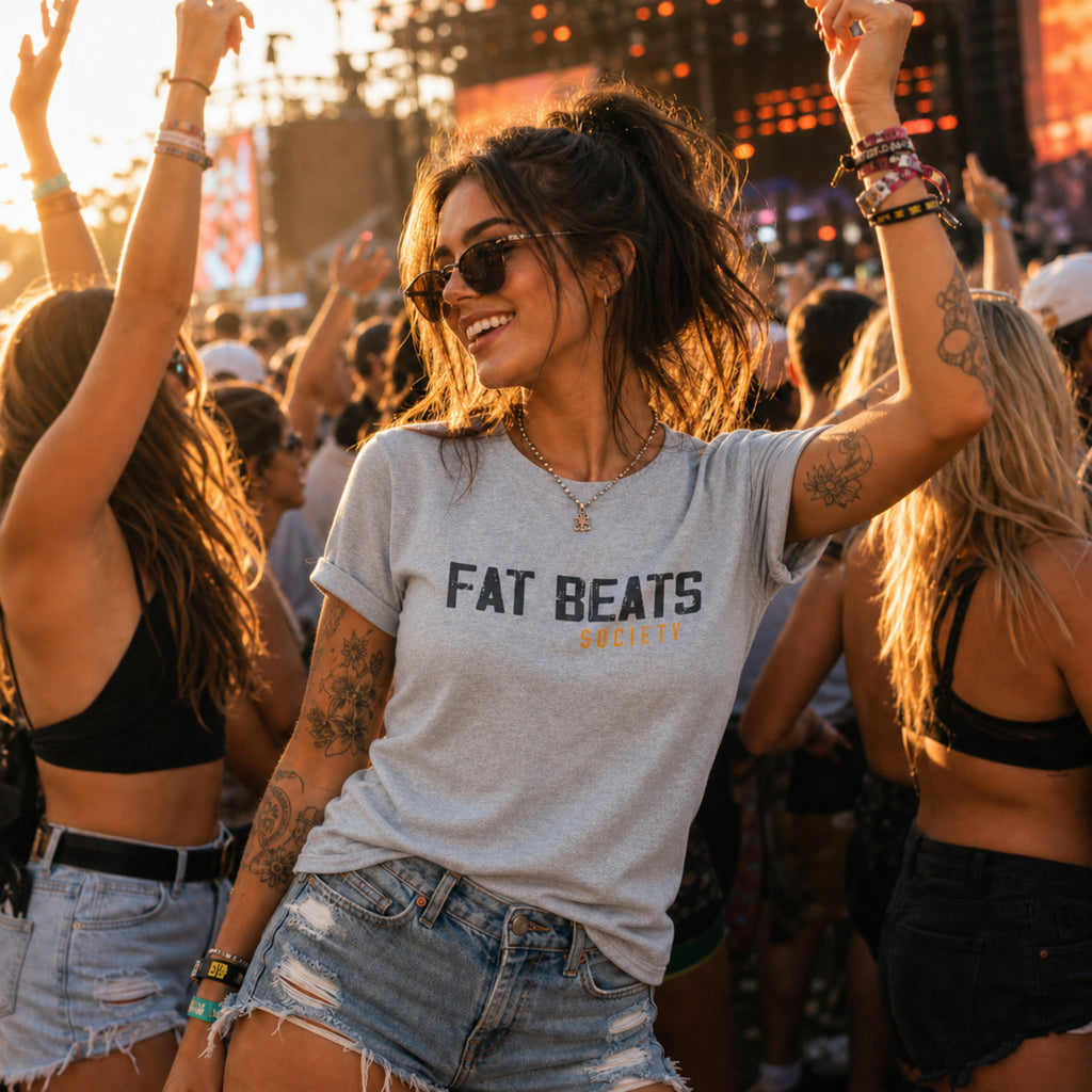 'Fat Beats Society' - Unisex Tee