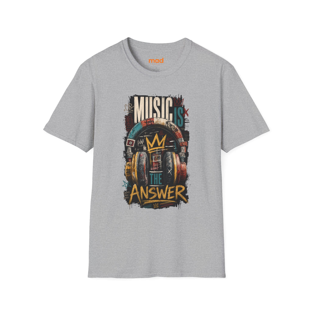 'Music is' - Unisex Tee