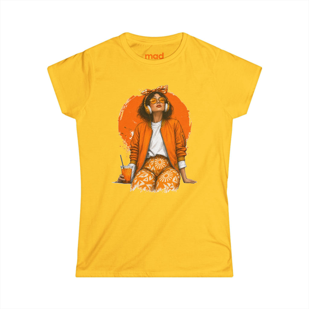 'Daydreams Brunette' - Girls Fitted Tee