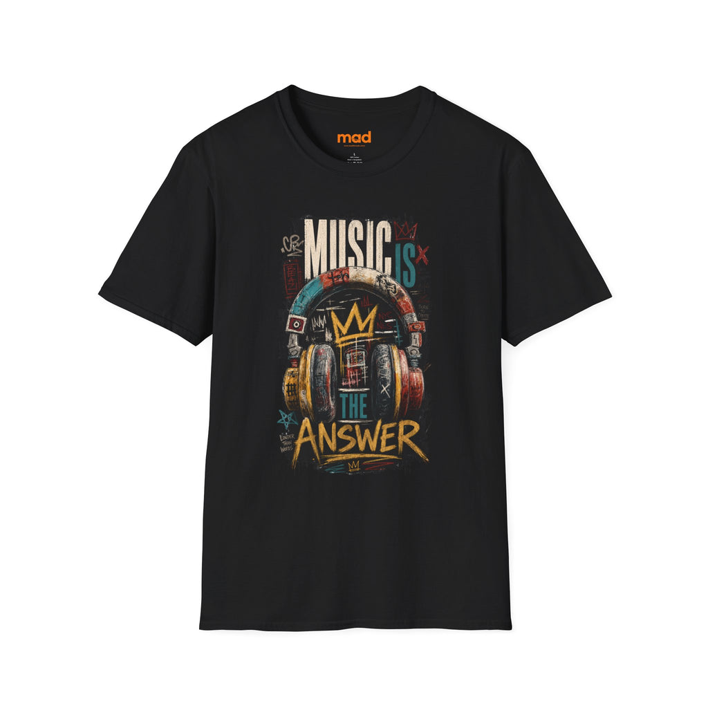 'Music is' - Unisex Tee